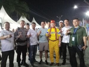 Kehadiran Ike Edwin di Pekan Raya Lampung Disambut A.Karyadi Boss EO PRL