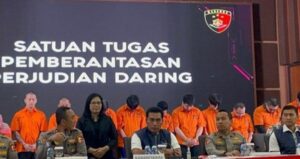 Polri Bongkar Sindikat Judi Online di 3 Situs, 18 Tersangka Diamankan