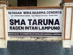 SMA Taruna Raden Intan Lampung Gelar Pelantikan Taruna Taruni Angkatan Ke III