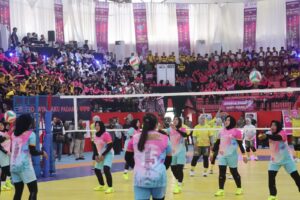 Bhayangkari Cup 2024 Zona 3 Resmi Dibuka di GOR Way Handak Lampung Selatan.