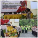 Polres Lampung Selatan Terjunkan 158 Personel Amankan Penetapan Pasangan Bupati dan Wakil Bupati Terpilih